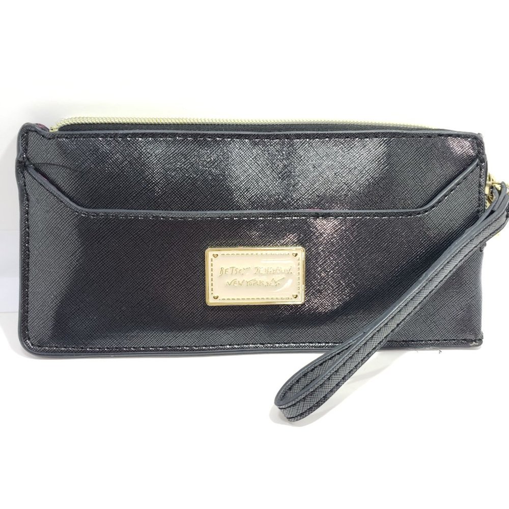BETSY JOHNSON WRISTLET BLACK